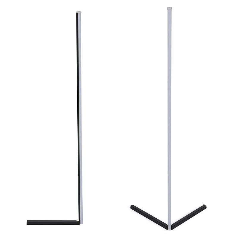 Φωτιστικό δαπέδου Esthetic pakoworld LED μαύρο 30x2x120εκ - Image 3