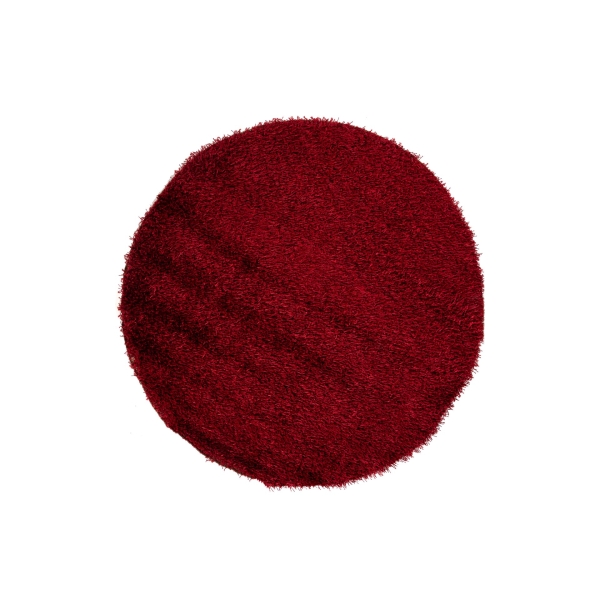 Στρόγγυλο Χαλί Royal Shaggy A65R RED Royal Carpet - 240 x 240 cm