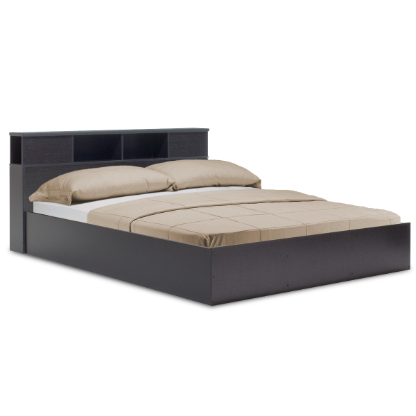 Κρεβάτι OLYMPUS pakoworld χρώμα wenge 160x200εκ
