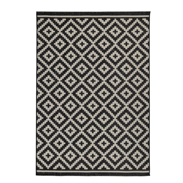 Ψάθα Flox BLACK 721K Royal Carpet - 67 x 140 cm