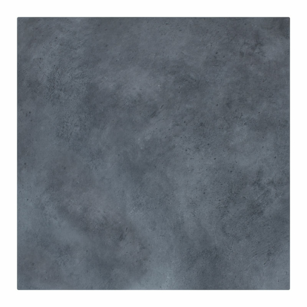 Επιφάνεια τραπεζιού Sizzle pakoworld Werzalit ανθρακί cement 80x80εκ πάχους 35mm