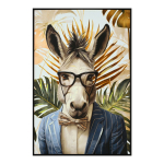 Πίνακας σε καμβά Αsilas Ι Inart 62x4x92εκ