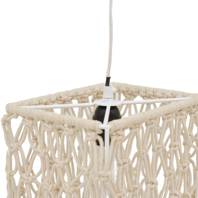 Φωτιστικό οροφής Maton Inart E27 φυσικό 30x22x110εκ - Image 3
