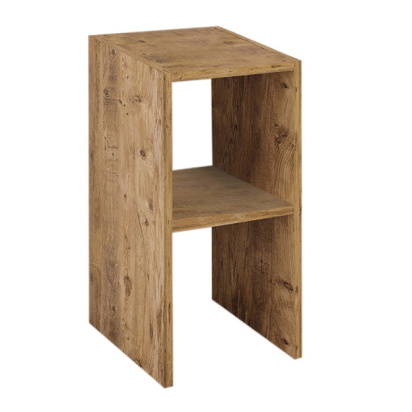Κομοδίνο Deseo pakoworld σε oak απόχρωση  30x30x60εκ