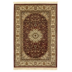 ΧΑΛΙ PERSIA 1019 BURGUNDY ΜΕ ΚΡΟΣΣΙ - 080X150  NewPlan