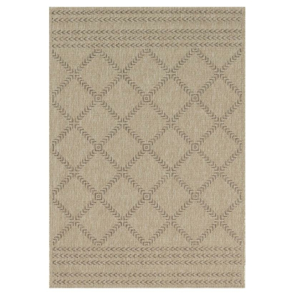 ΧΑΛΙ ETHNIK  2012C BROWN/CARAMEL BEIGE - 070X140  NewPlan