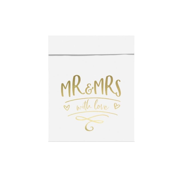 Beauty Home ΣΑΚΟΥΛΑΚΙΑ Mr&Mrs, 6ΤΜΧ  13×16.5cm