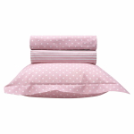 Beauty Home Σετ σεντόνια βρεφικά Art 5132 Pink 120x170 Ροζ