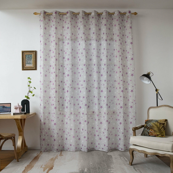 Beauty Home Κουρτίνα Art 6122 280x280 Γκρι