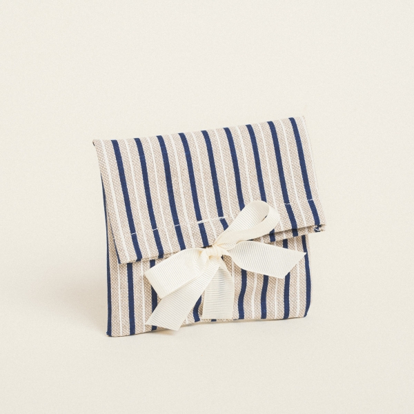 Beauty Home ΠΟΥΓΚΙ ΜΕ ΚΟΡΔΕΛΑ 12 x 17 cm  ΡΙΓΕ ΜΠΛΕ