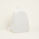 Beauty Home BACKPACK 43x35x23cm ΓΚΡΙ ΑΣΗΜΙ LUREX