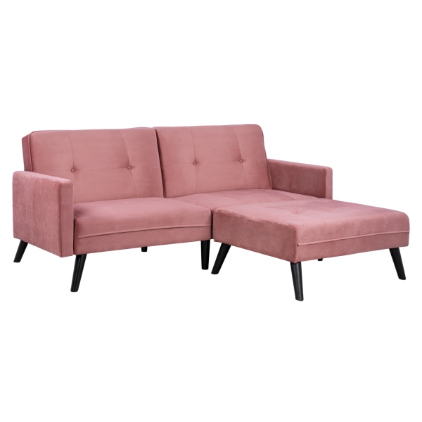 ΚΑΝΑΠΕΣ ΓΩΝΙΑ ΚΡΕΒΑΤΙ WAYNE 224x147x85Υεκ. HM3028.12 ΒΕΛΟΥΔΟ ΣΑΠΙΟ ΜΗΛΟ