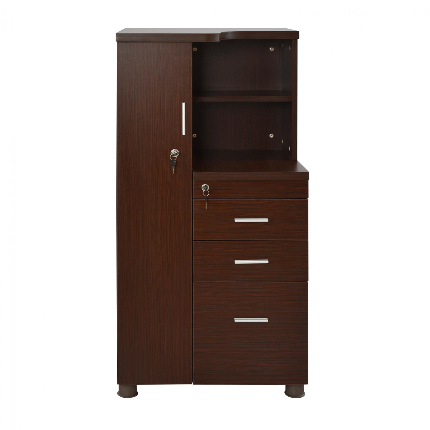 ΝΤΟΥΛΑΠΙ ΓΡΑΦΕΙΟΥ ΕΠΑΓΓΕΛΜΑΤΙΚΟ WENGE HM2058.02 80x40x118 - Image 5