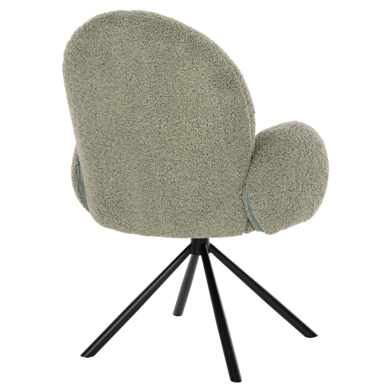 ΠΟΛΥΘΡΟΝΑ ΠΕΡΙΣΤΡΕΦ. WINON HM9778.08 OLIVE GREEN ΜΠΟΥΚΛΕ-ΜΑΥΡΟ ΜΕΤΑΛΛΟ 65x67x92Υ εκ. - Image 5