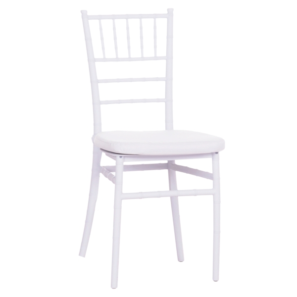 ΚΑΡΕΚΛΑ CATERING TIFFANY ΜΕ ΜΑΞΙΛΑΡΙ HM21104 ΛΕΥΚΟ ΠΟΛΥΠΡΟΠΥΛΕΝΙΟ 39x47x89Yεκ.