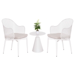 ΣΕΤ LOUNGE 3TMX ΕΞ.ΧΩΡΟΥ OREGO HM21106.02 ΑΛΟΥΜΙΝΙΟ ΣΕ ΛΕΥΚΟ