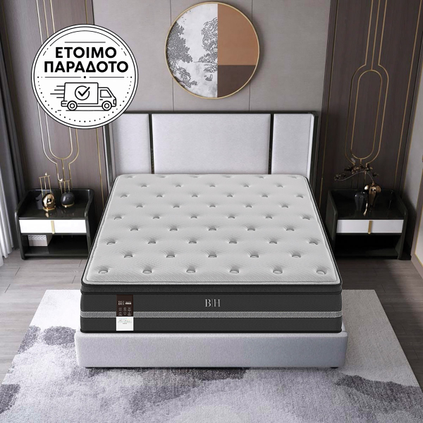 Beauty Home Στρώμα Pedic Μονό 100x200x32,5 Γκρι,Ανθρακί