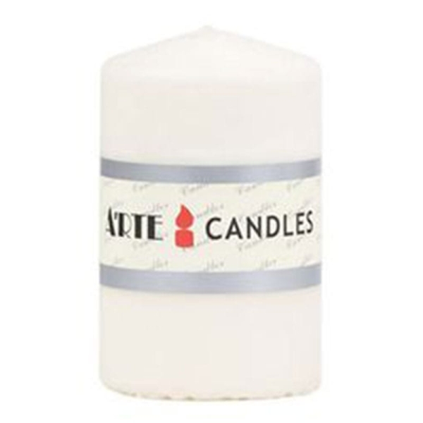 Artekko Candle Κερί Λευκό (8x8x12)cm