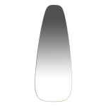 Artekko Mirror Χρυσός Καθρέπτης Τοίχου (50.5x.5x129.5)cm