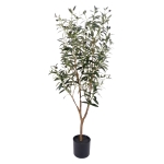 Artekko Verde Πράσινο Τεχνητό Δέντρο Ελιάς σε Γλάστρα 120cm