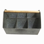 Artekko Kri Θήκη για Σερβίτσια Μεταλλική (31x26x19)cm