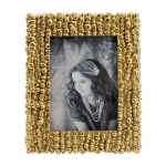 Artekko Frame Χρυσή Κορνίζα Ρητίνης για Φωτογραφία 5Χ7" (21x2.5x25)cm
