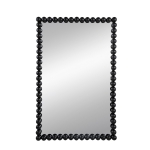 Artekko Mirror Καθρέπτης Τοίχου Μέταλλο Γυαλί Μαύρο (61x5.1x91.5)cm