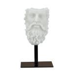 Artekko Figurine Λευκό Επιτραπέζιο Διακοσμητικό Ρητίνης (14.8x12.3x25.8)cm