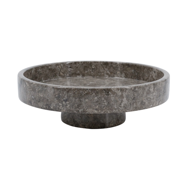 Artekko Marble Γκρι Μαρμάρινη Πιατέλα (25x25x8)cm
