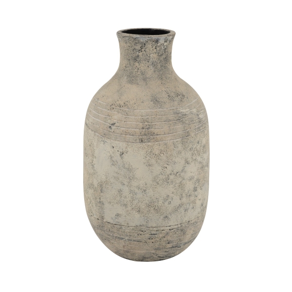 Artekko Antique Μπεζ Βάζο από Τερακότα (30x30x55)cm