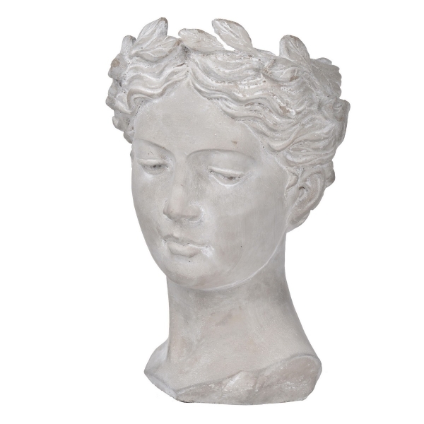 Artekko Cement Γκρι Τσιμεντένιο Κασπώ (18.5x17.5x27)cm