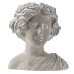 Artekko Cement Γκρι Τσιμεντένιο Κασπώ (23x14x24)cm