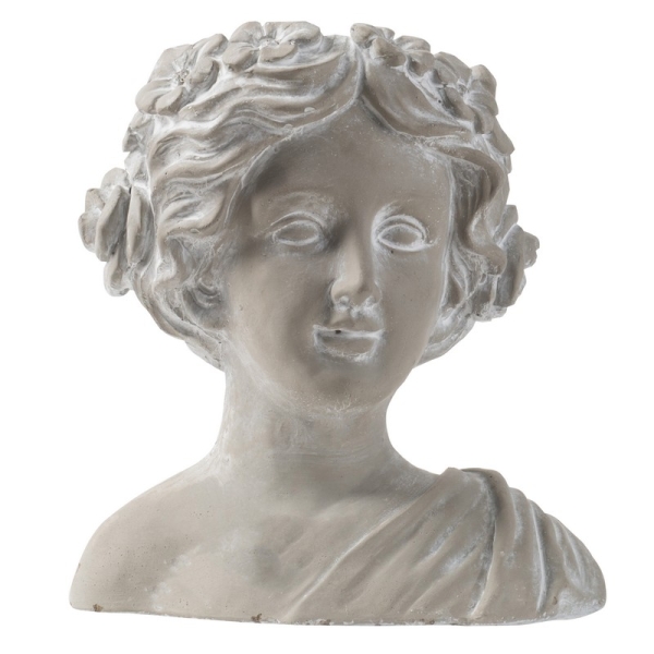 Artekko Cement Γκρι Τσιμεντένιο Κασπώ (23x14x24)cm
