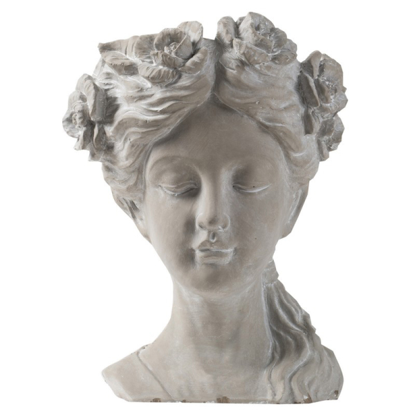 Artekko Cement Γκρι Κασπώ από Ρητίνη (27.5x24x39)cm